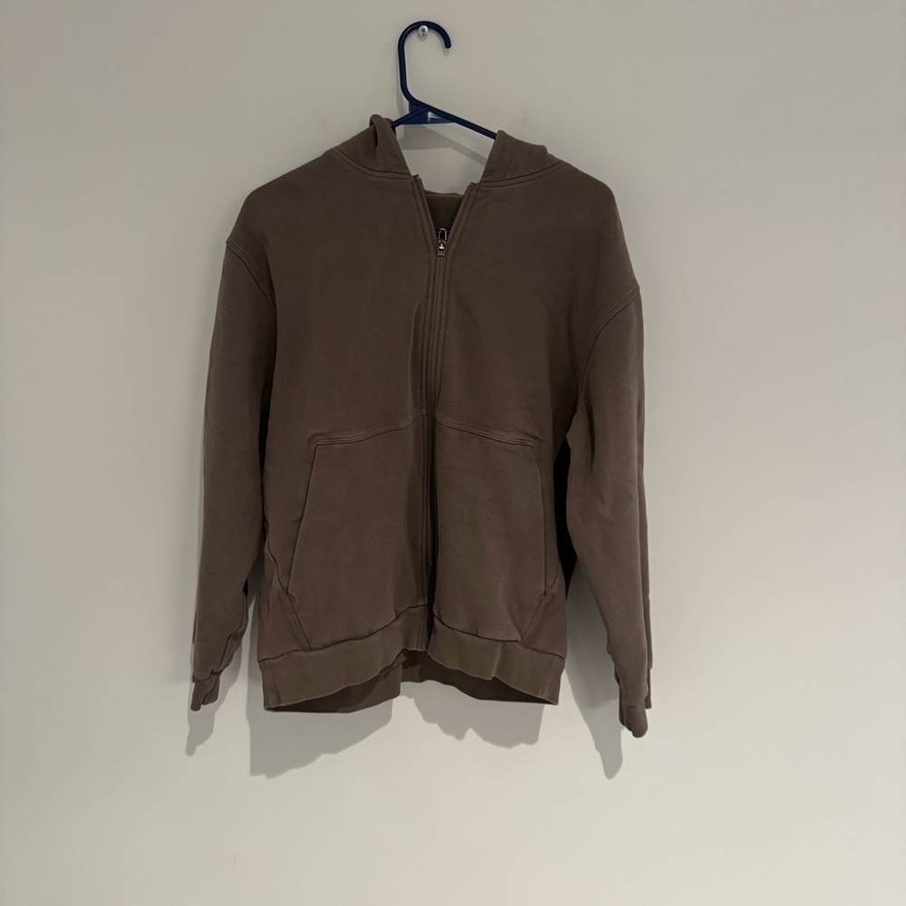 Lululemon Steady State Full Zip Color Nomad Hoodie Size Small Like New